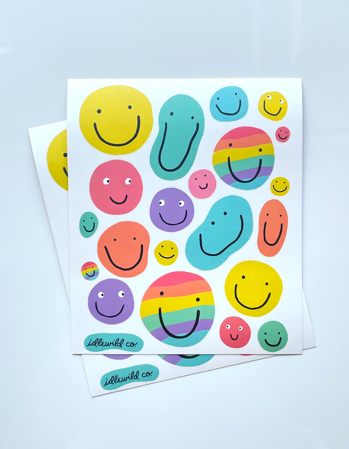 Smileys Sticker Sheets – Idlewild Co.